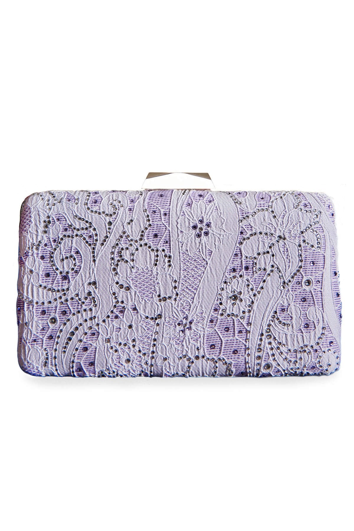 Beigoma Floral Clutch