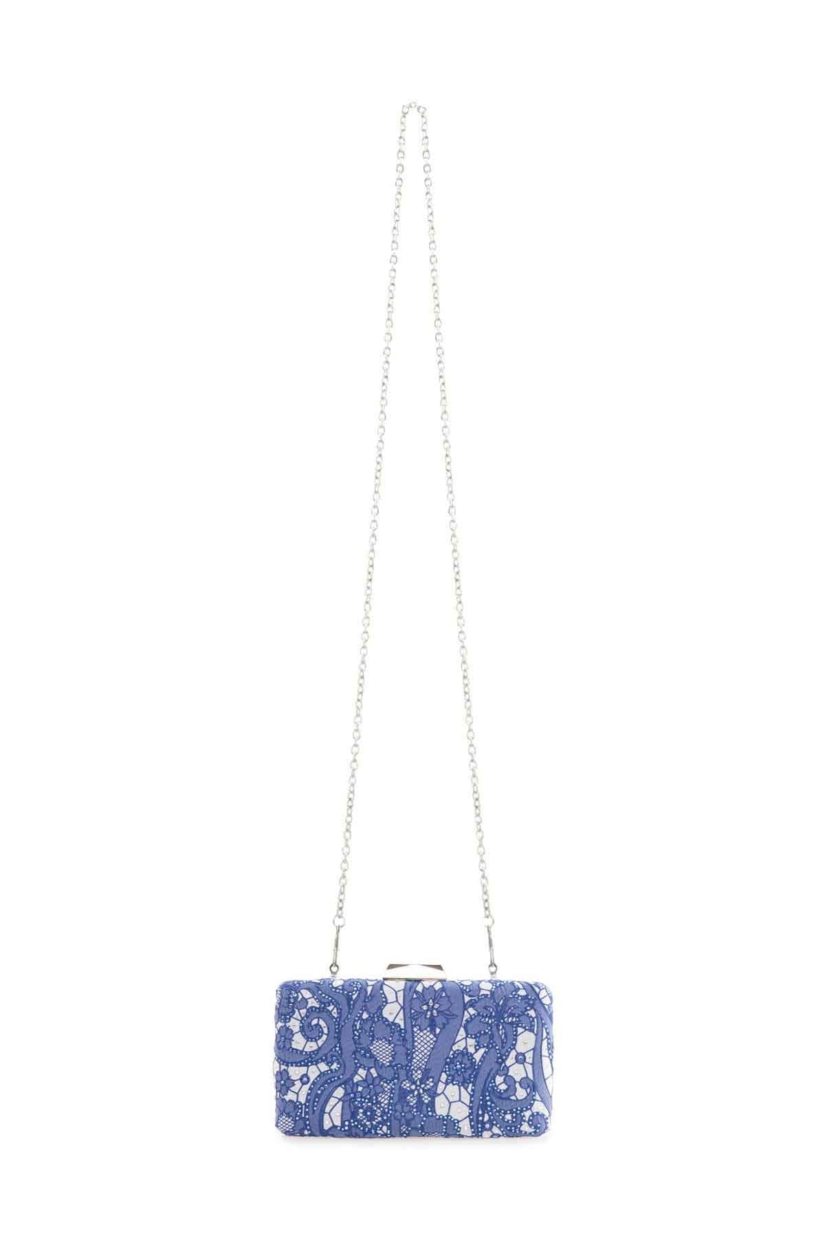 Beigoma Floral Clutch