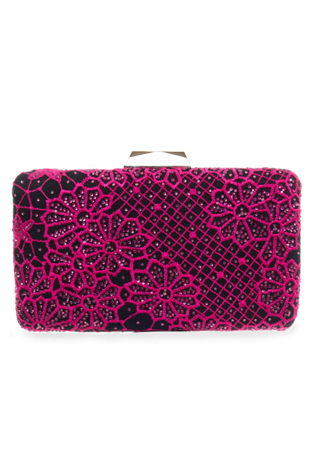 Ayatori Crystal Diamante Clutch