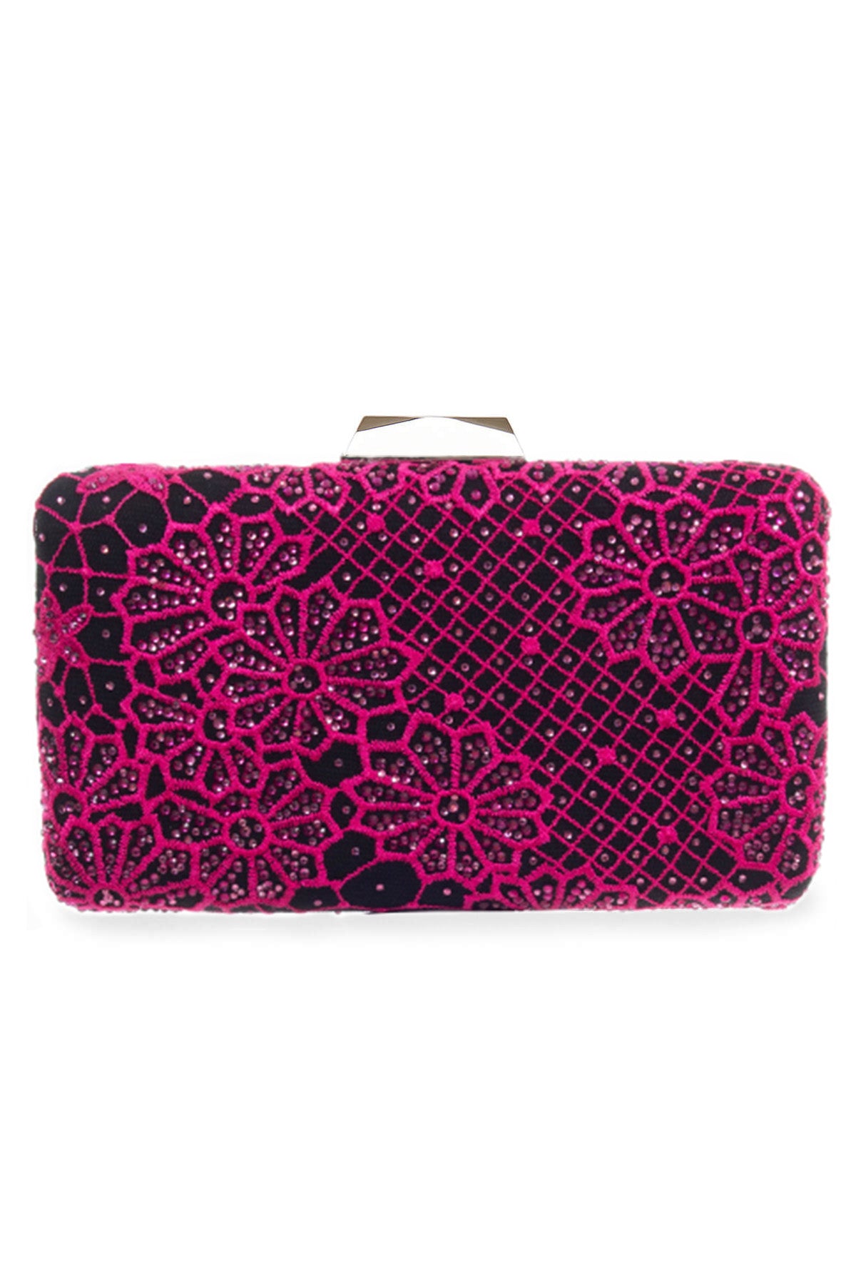 Ayatori Crystal Diamante Clutch
