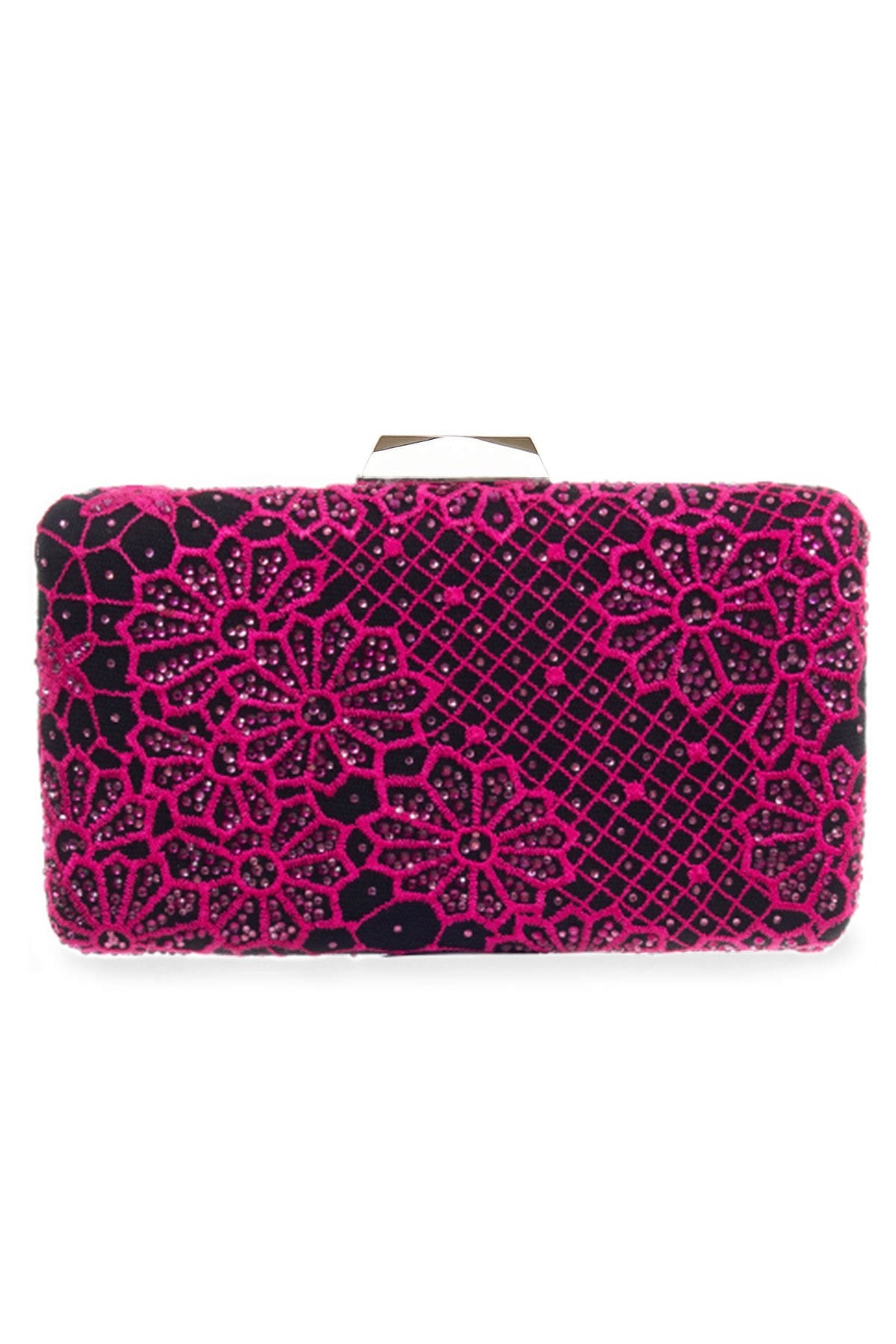 Ayatori Crystal Diamante Clutch