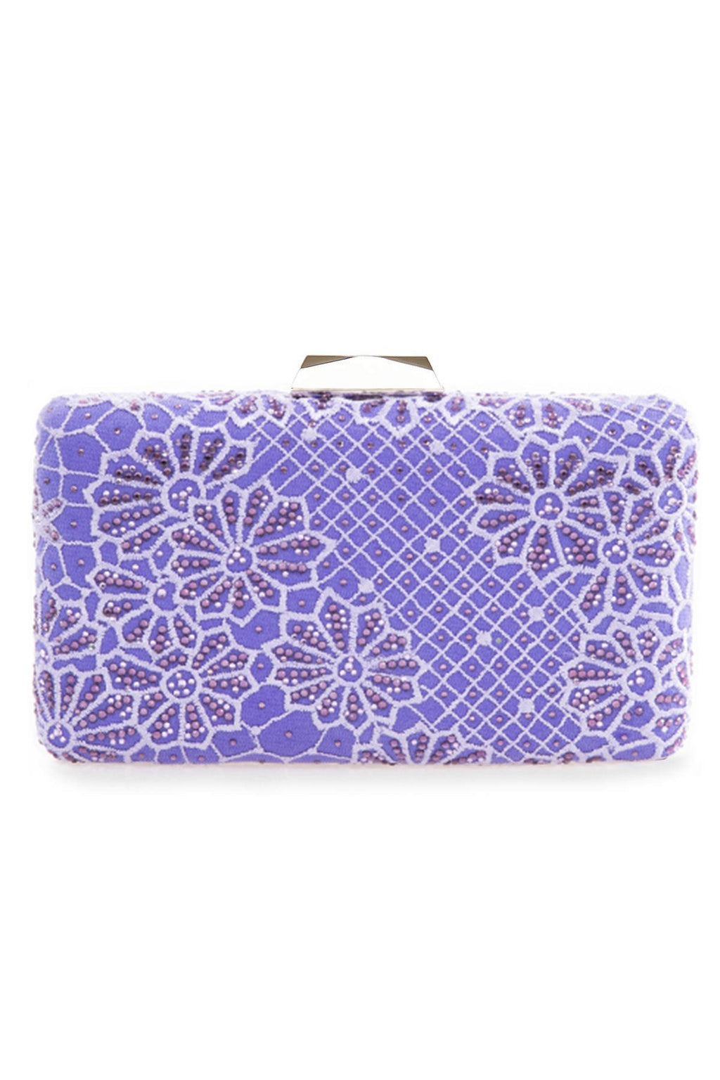 Ayatori Crystal Diamante Clutch