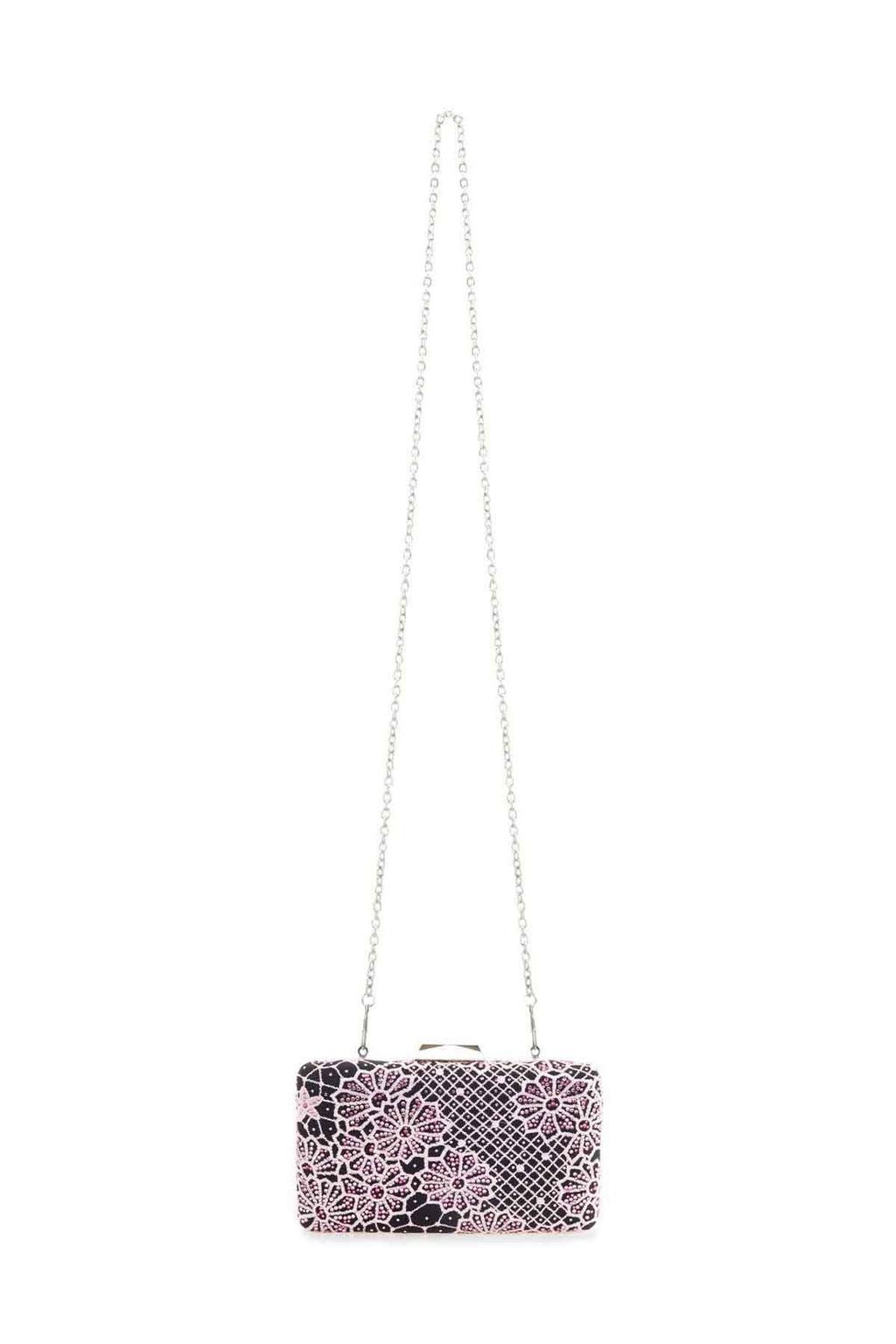 Ayatori Crystal Diamante Clutch