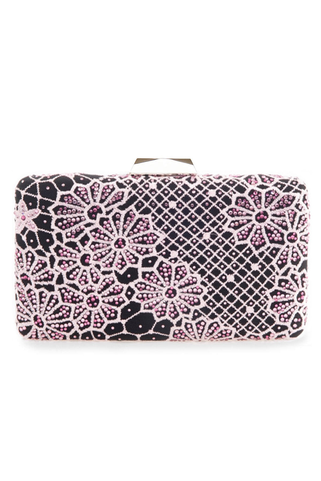 Ayatori Crystal Diamante Clutch