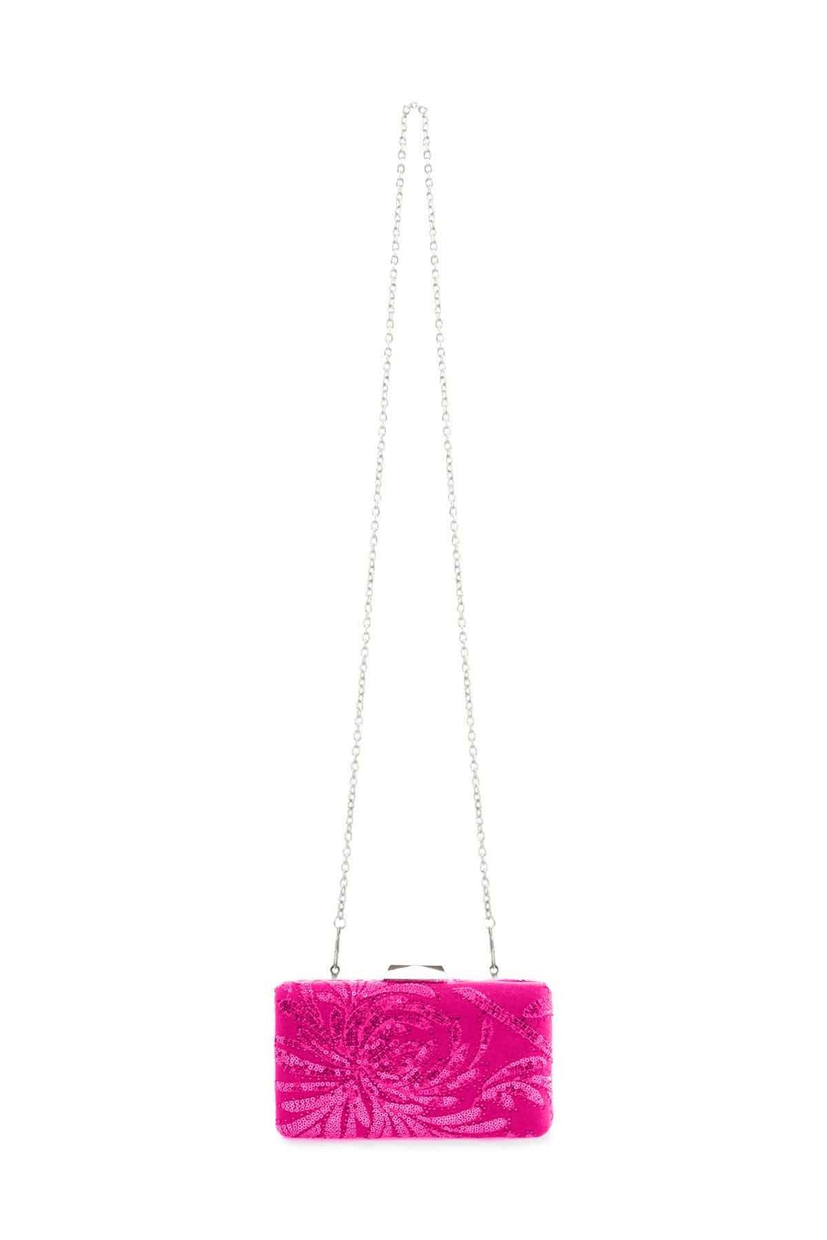 Keina Chrysanthemum Embroidered Clutch