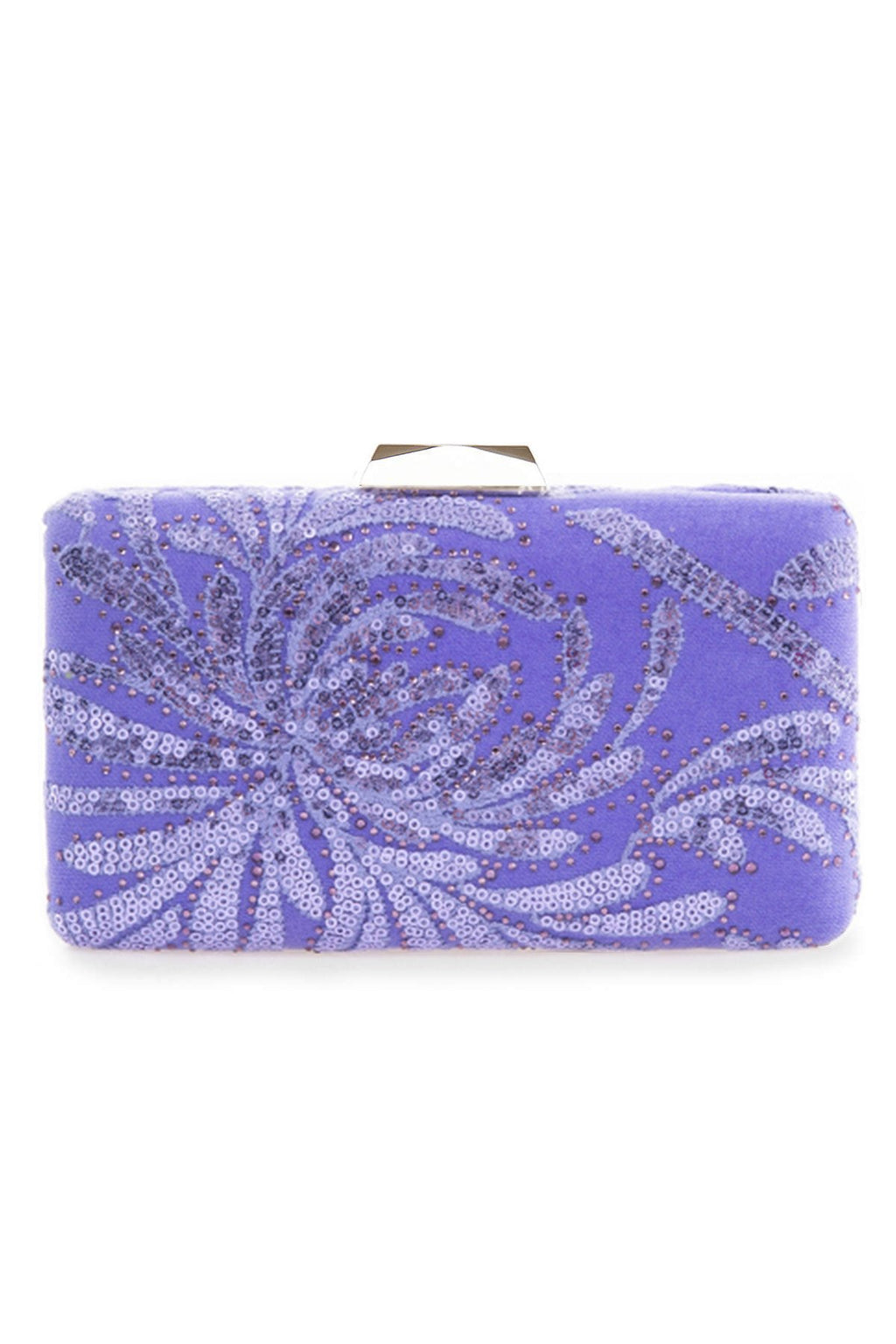 Keina Chrysanthemum Embroidered Clutch