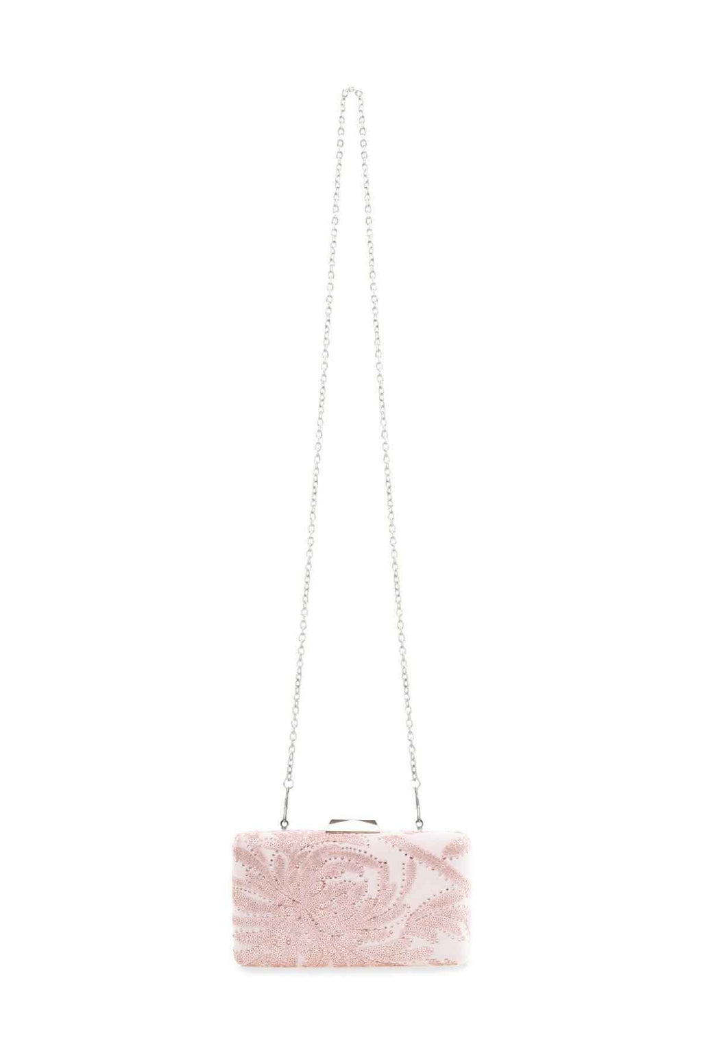 Keina Chrysanthemum Embroidered Clutch