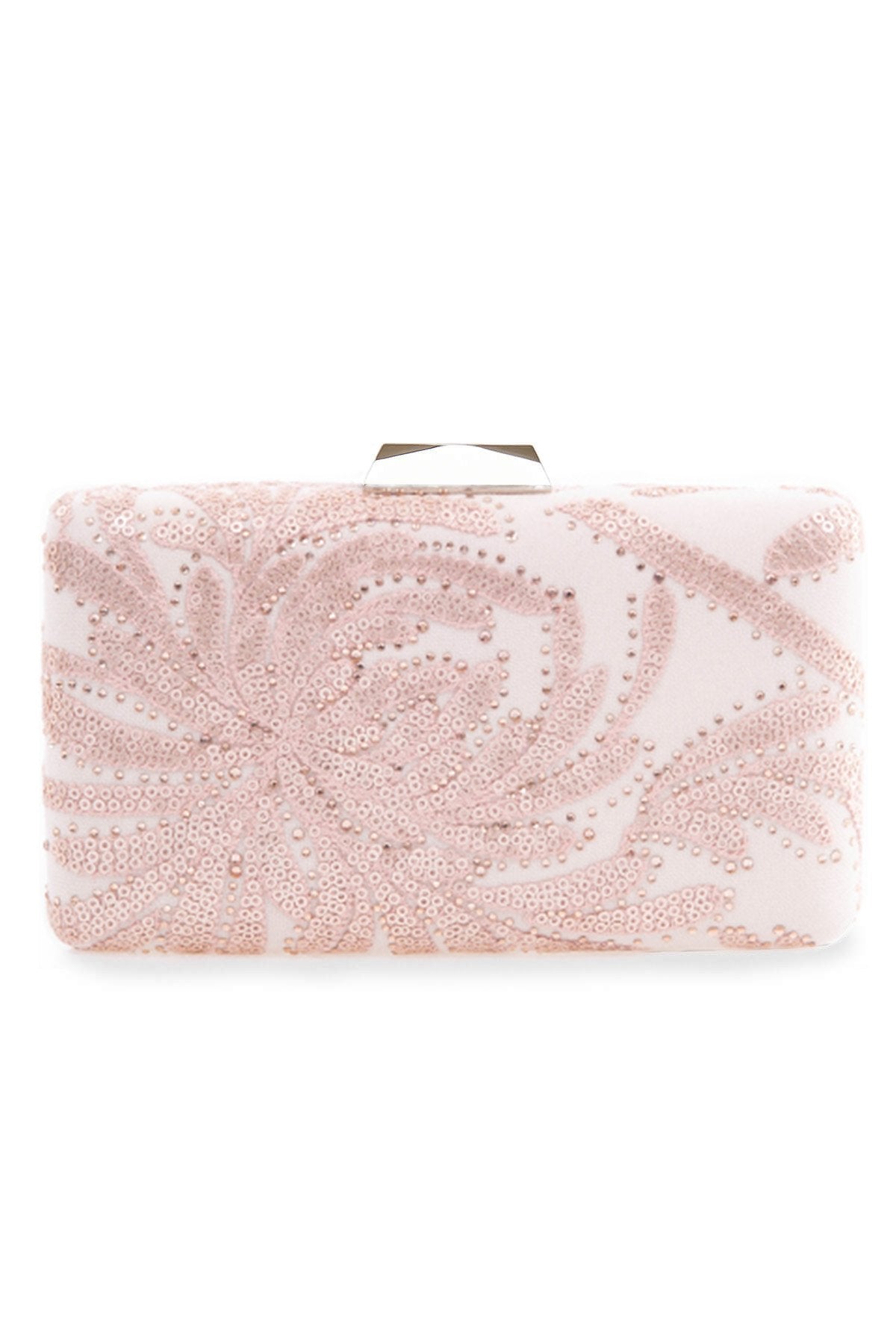 Keina Chrysanthemum Embroidered Clutch