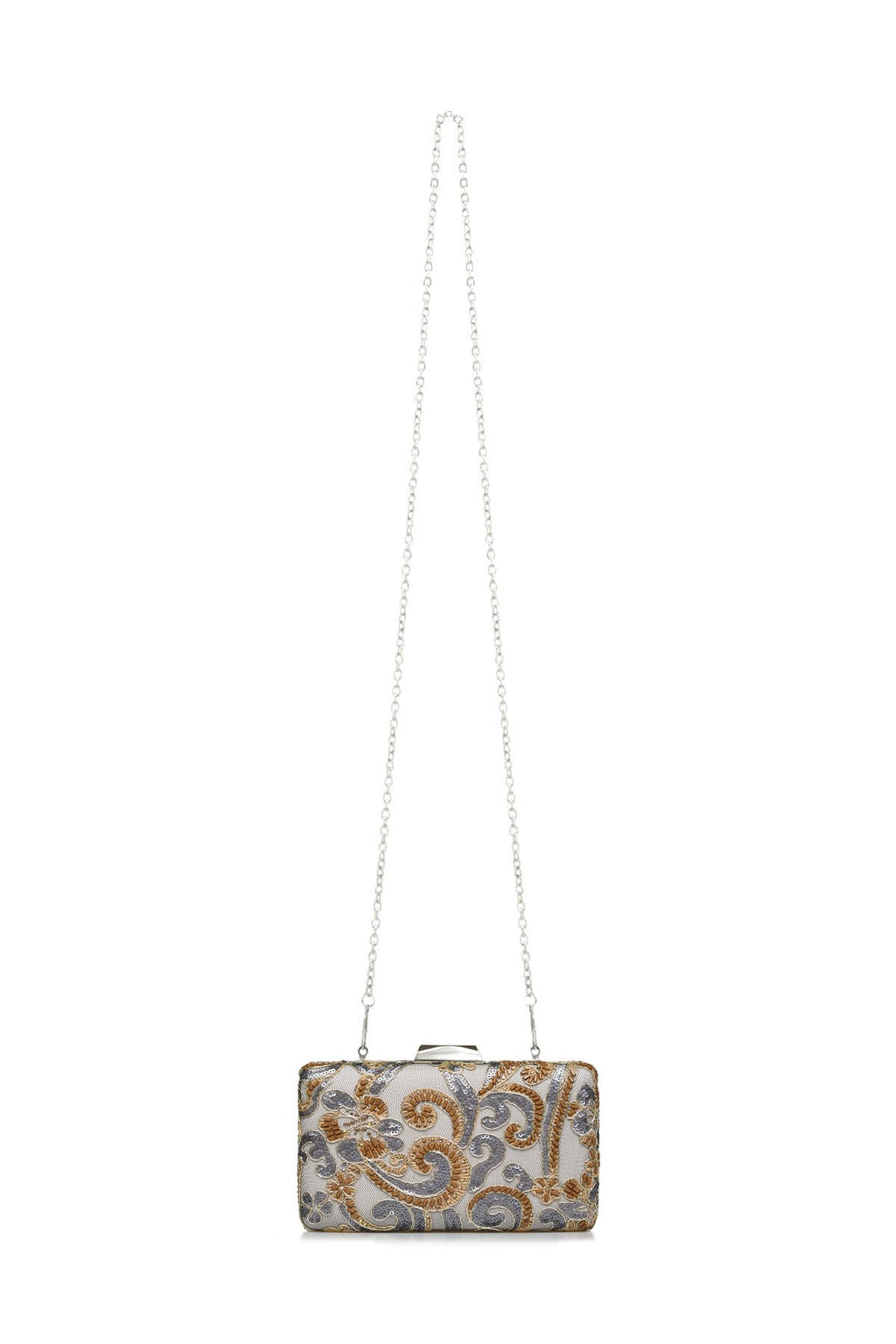 Knafo Shimmering Paillette Clutch