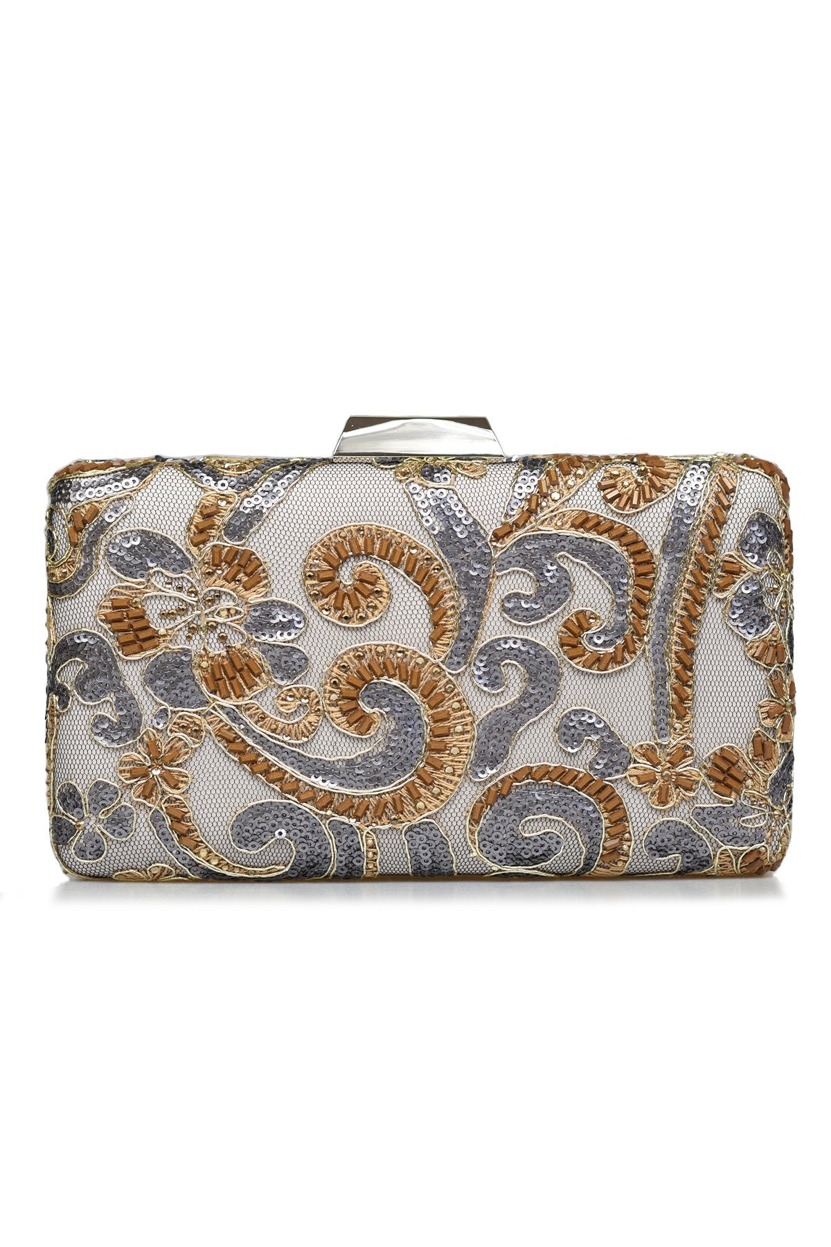 Knafo Shimmering Paillette Clutch