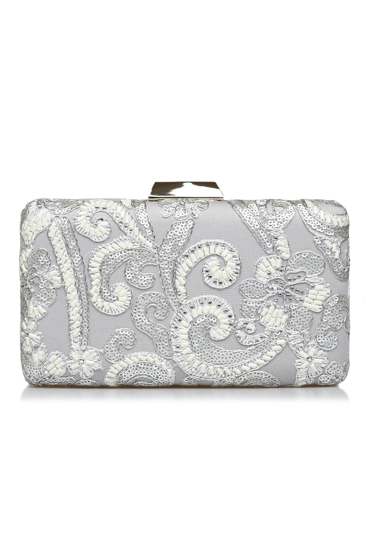 Knafo Shimmering Paillette Clutch