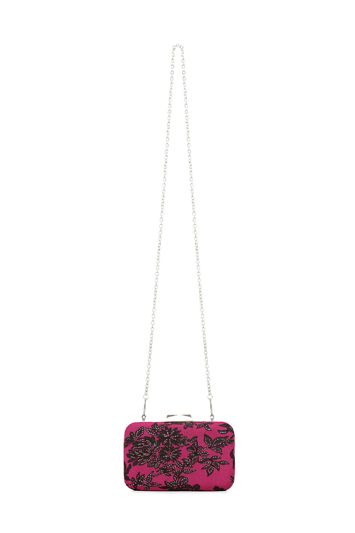 Batty Floral Blossom Clutch