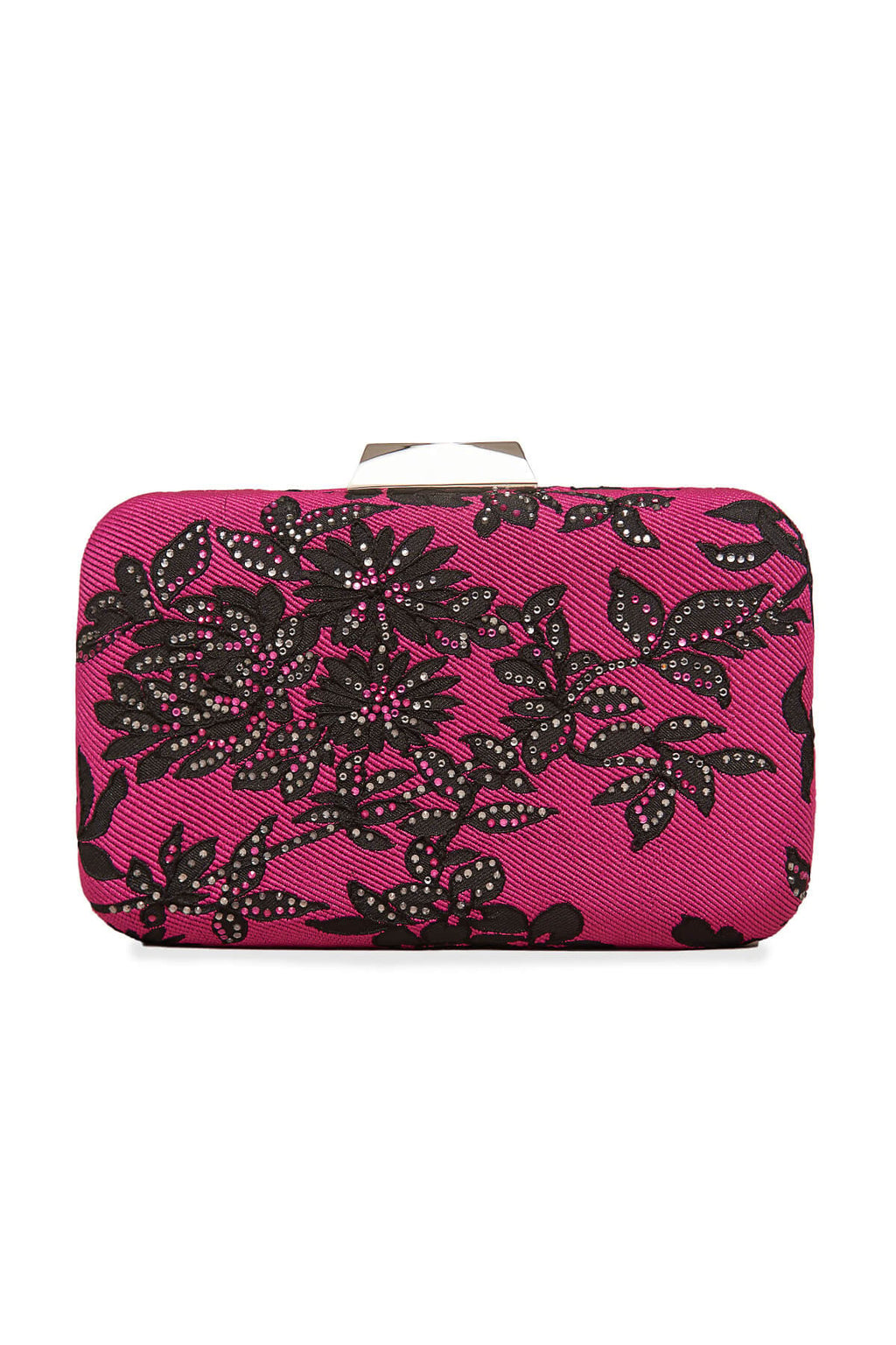 Batty Floral Blossom Clutch