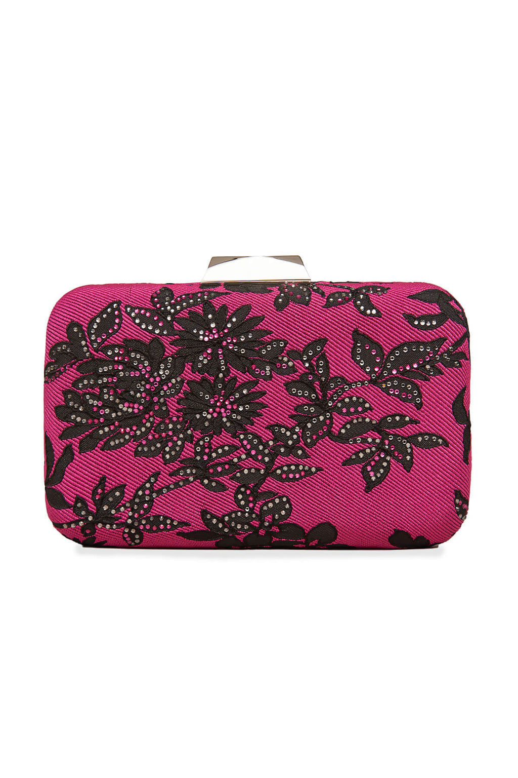 Batty Floral Blossom Clutch