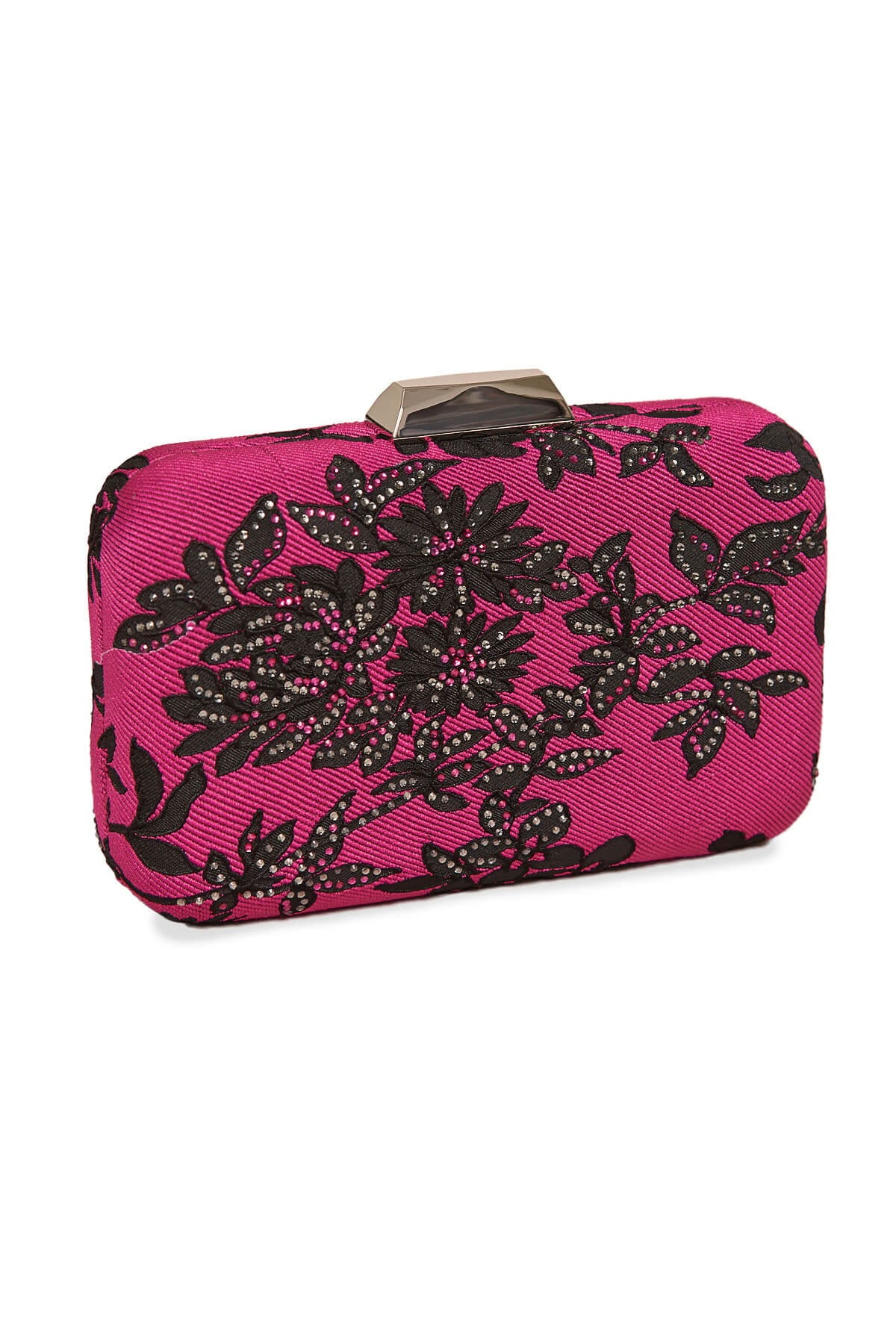 Batty Floral Blossom Clutch