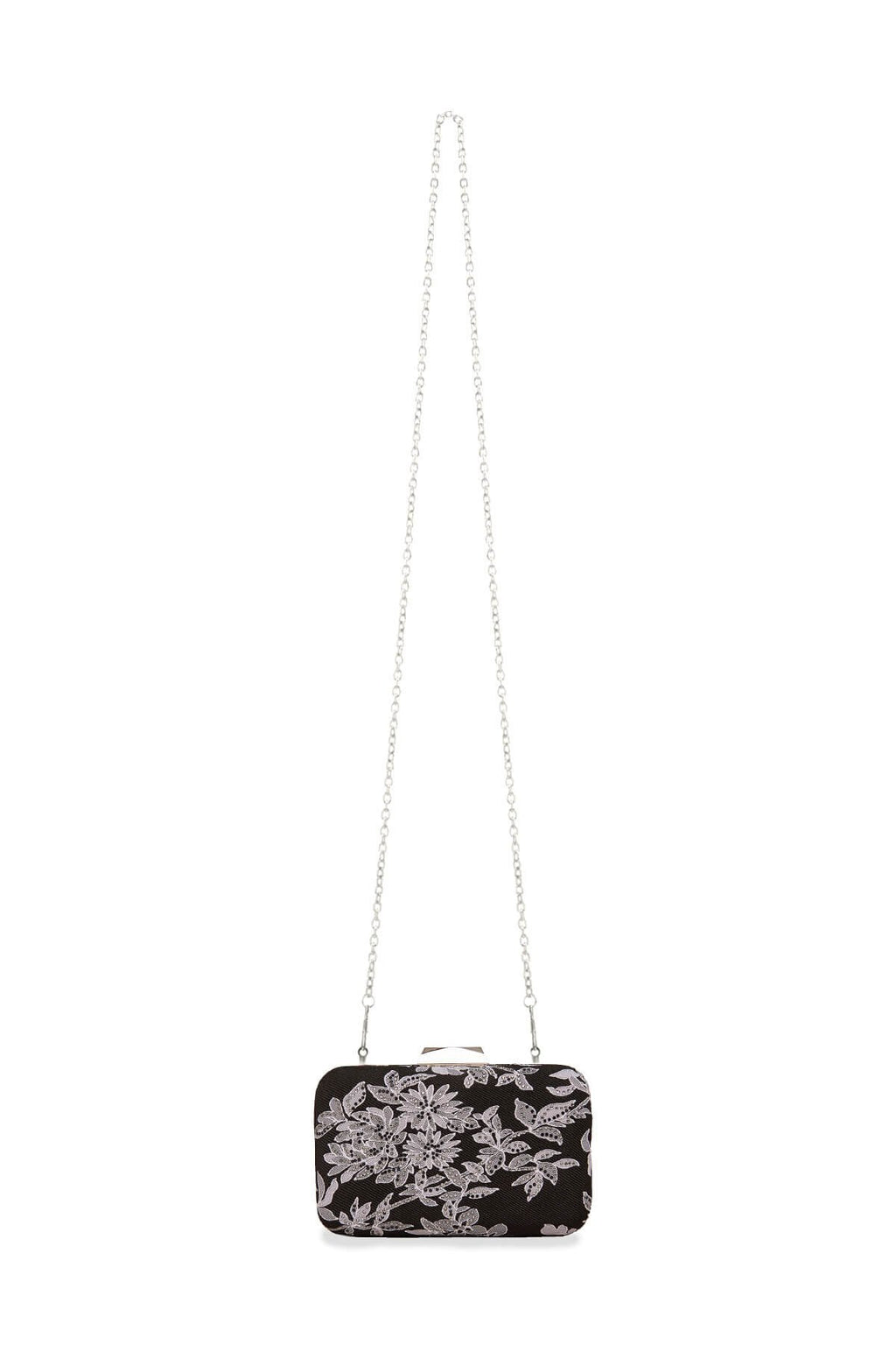 Batty Floral Blossom Clutch