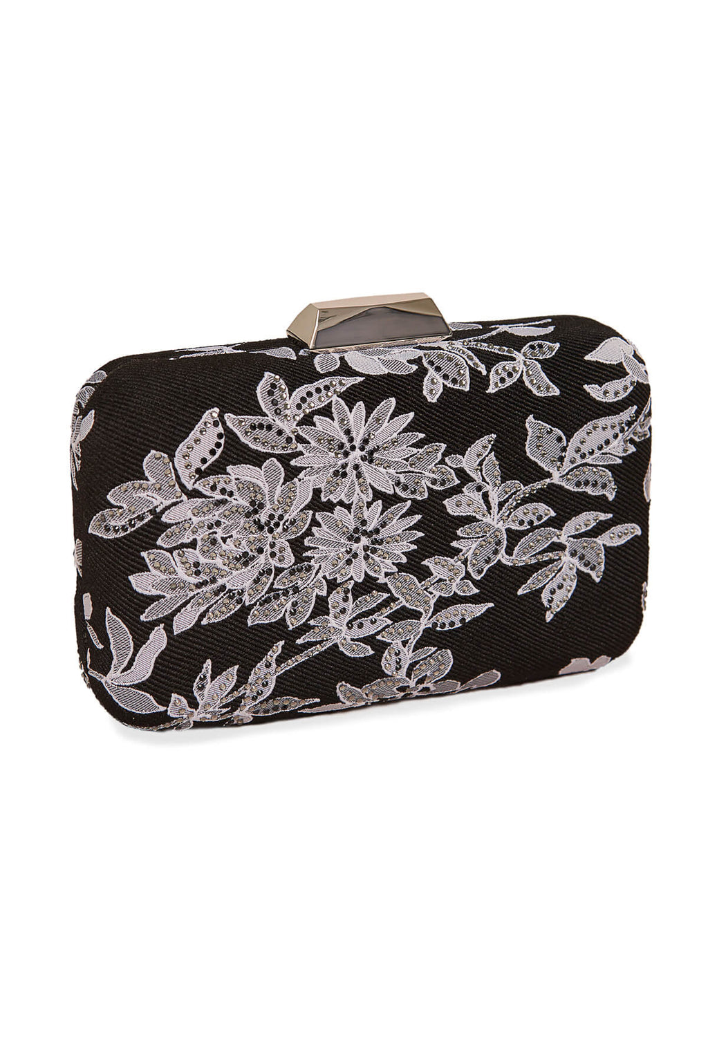 Batty Floral Blossom Clutch