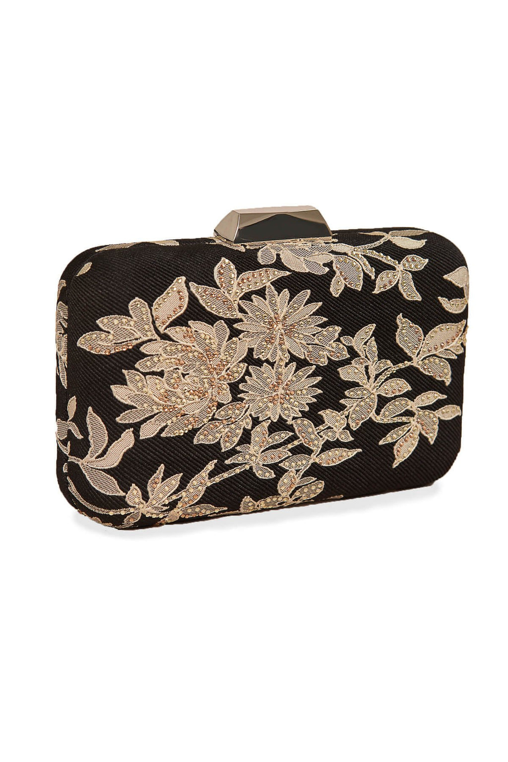 Batty Floral Blossom Clutch