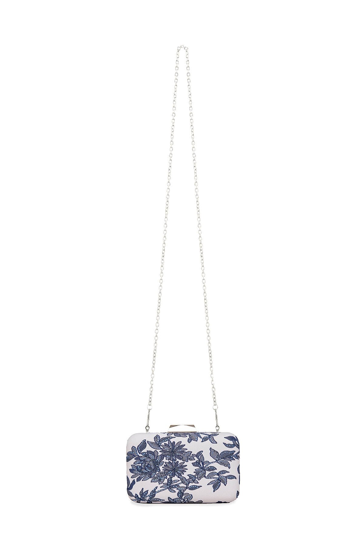 Batty Floral Blossom Clutch