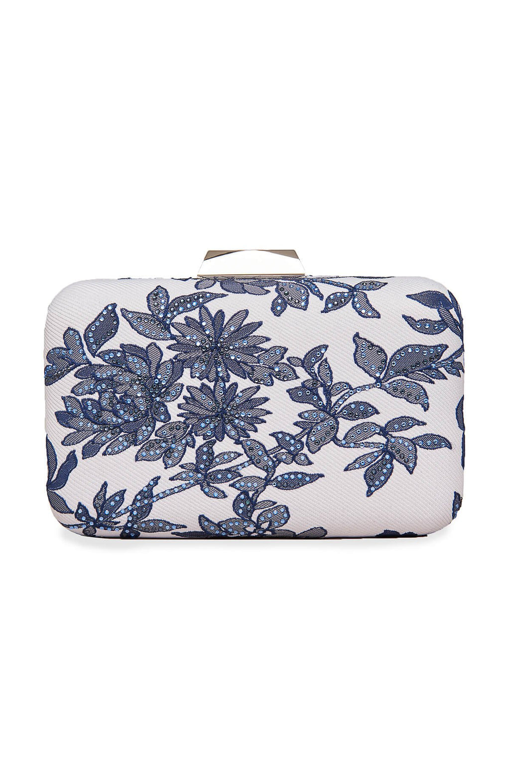 Batty Floral Blossom Clutch