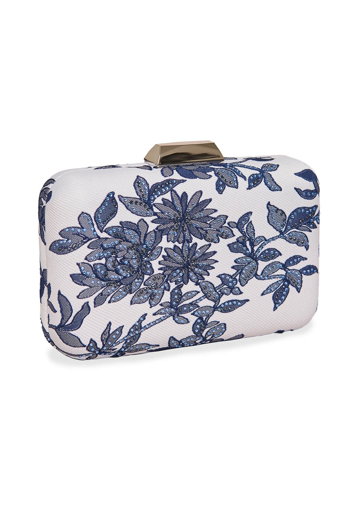 Batty Floral Blossom Clutch