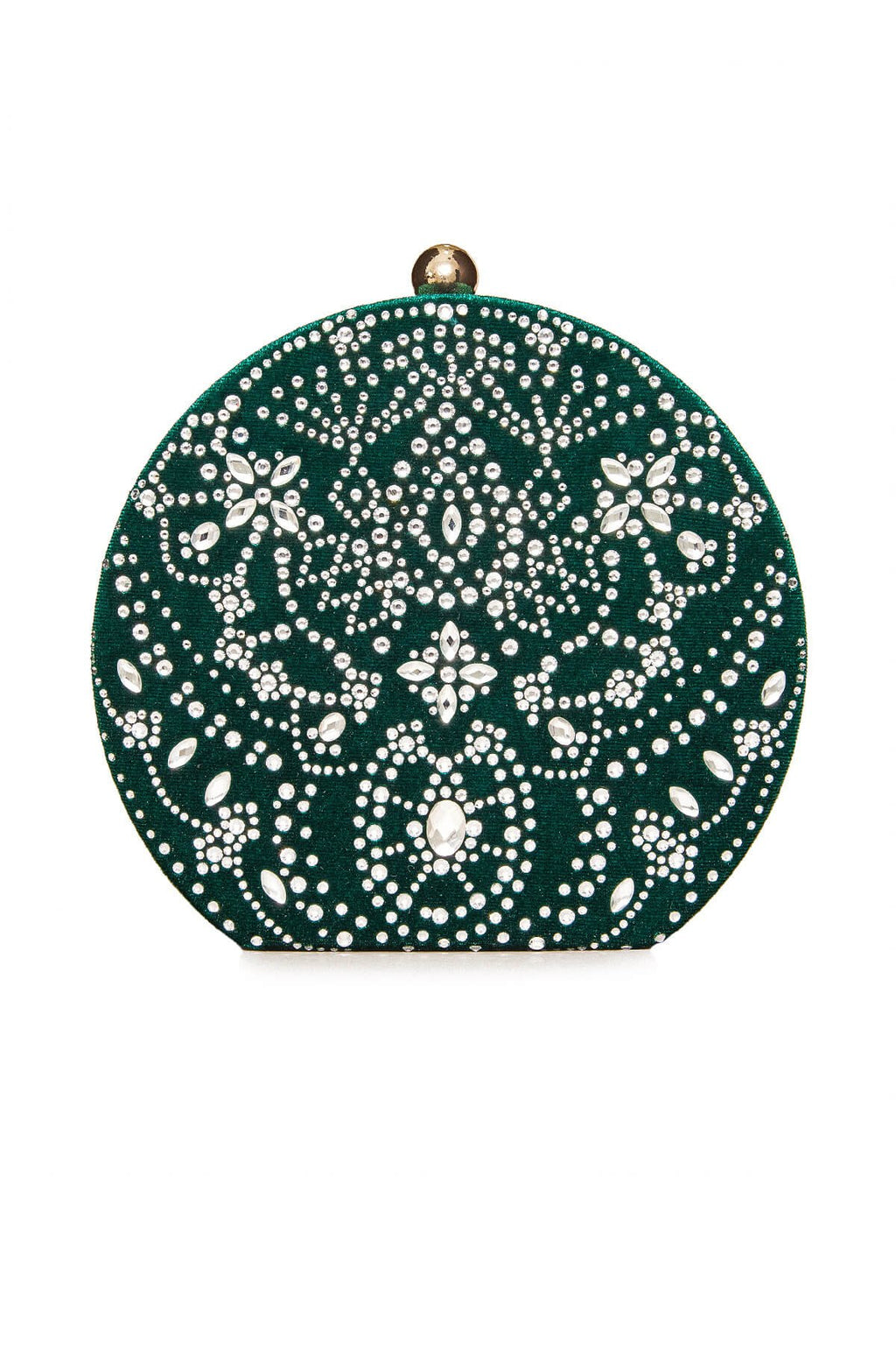 Tadashi Shoji - Karela Beaded Velvet Clutch