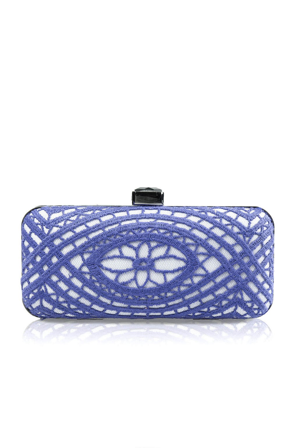 Venice Lace Box Clutch