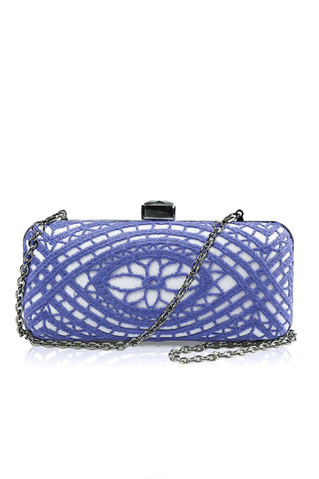 Venice Lace Box Clutch