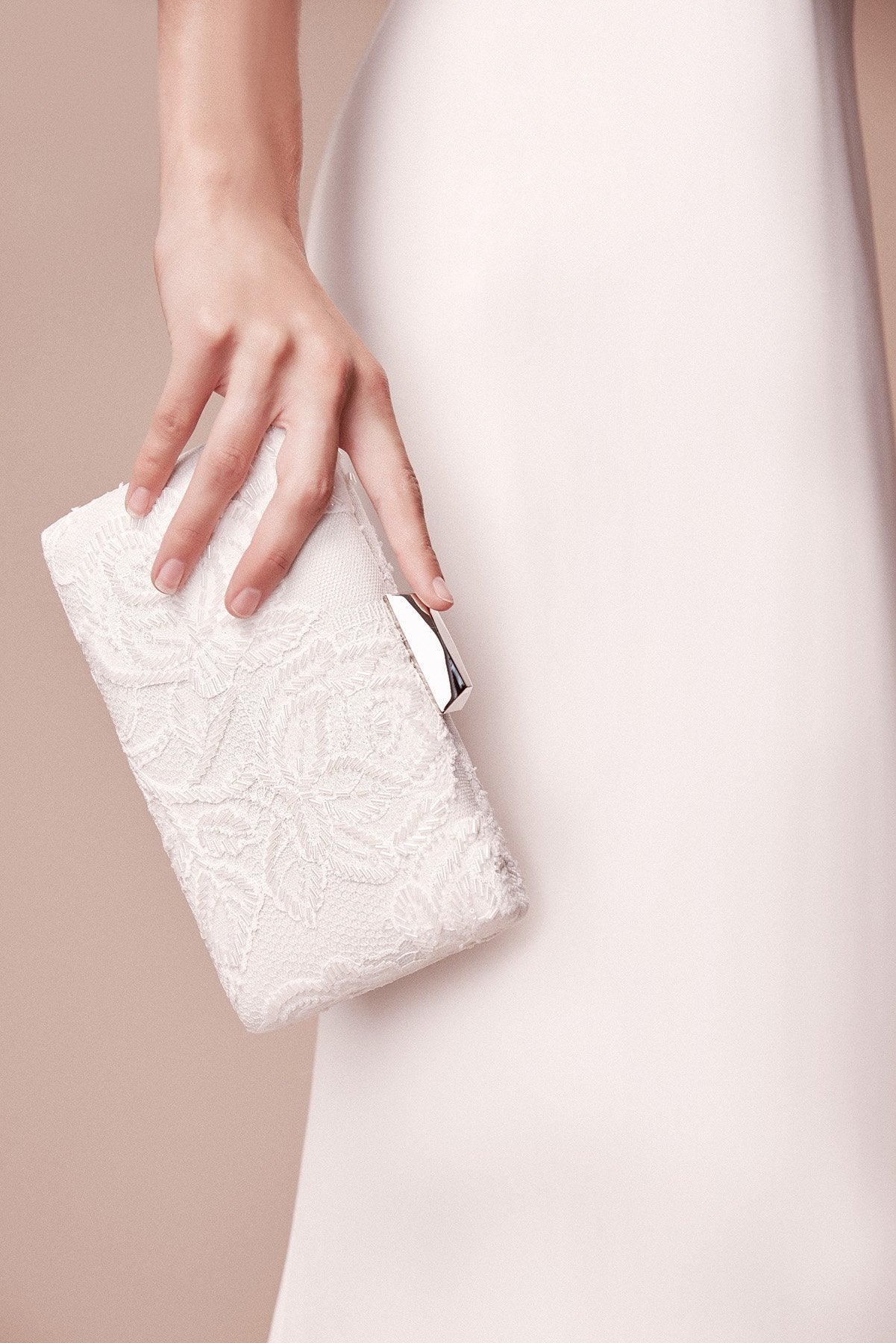 Tadashi Shoji - Boggs Bead Lace Clutch