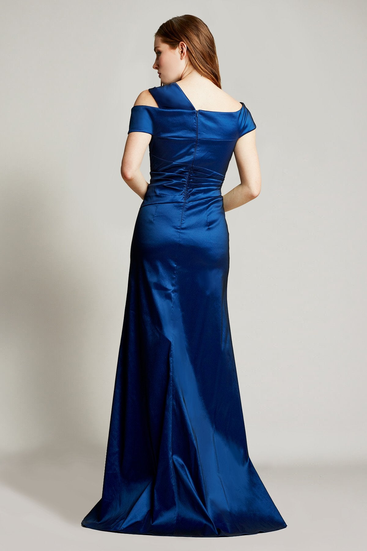 Boe Asymmetric Taffeta Gown