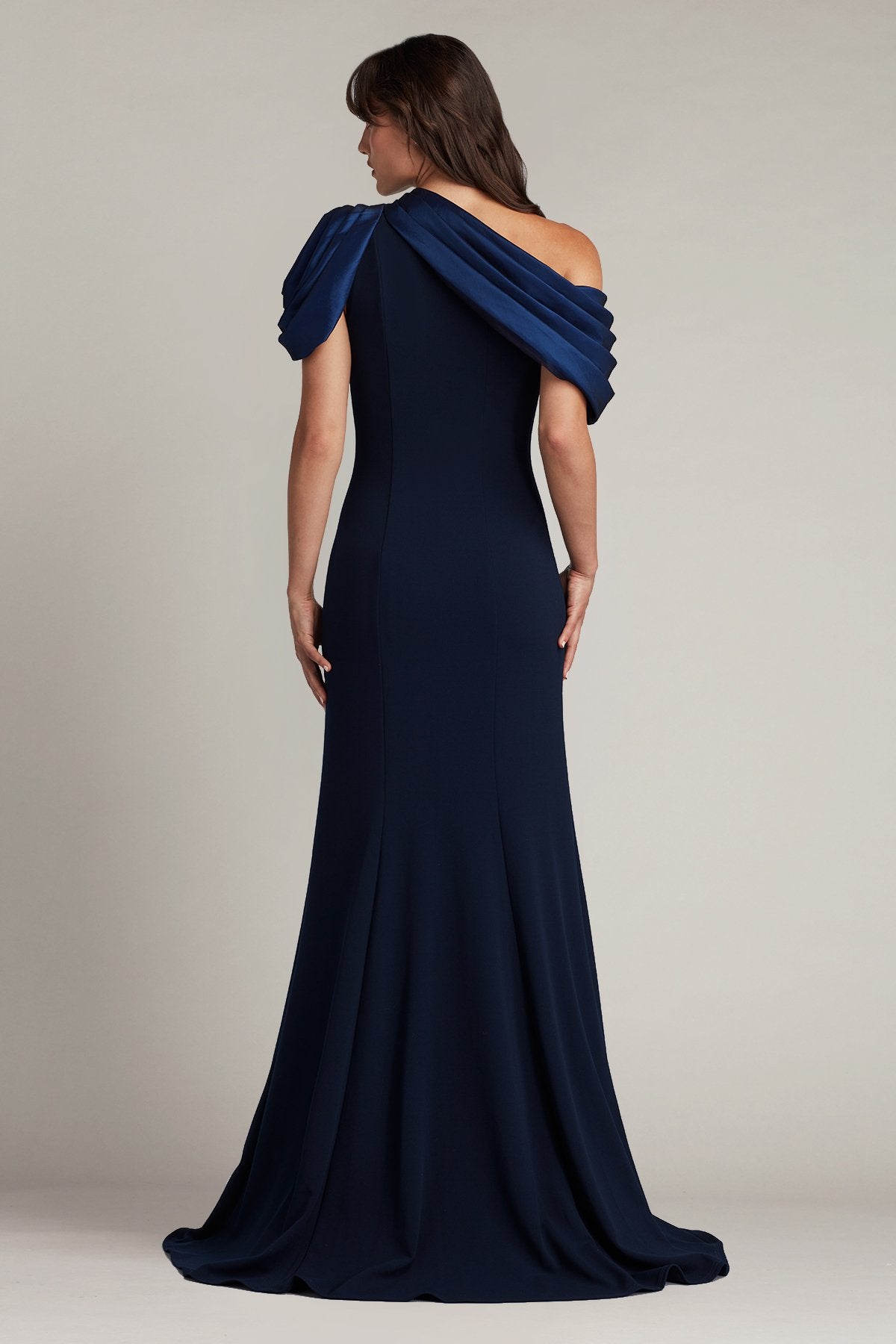 Carlene Shoulder Drape Gown