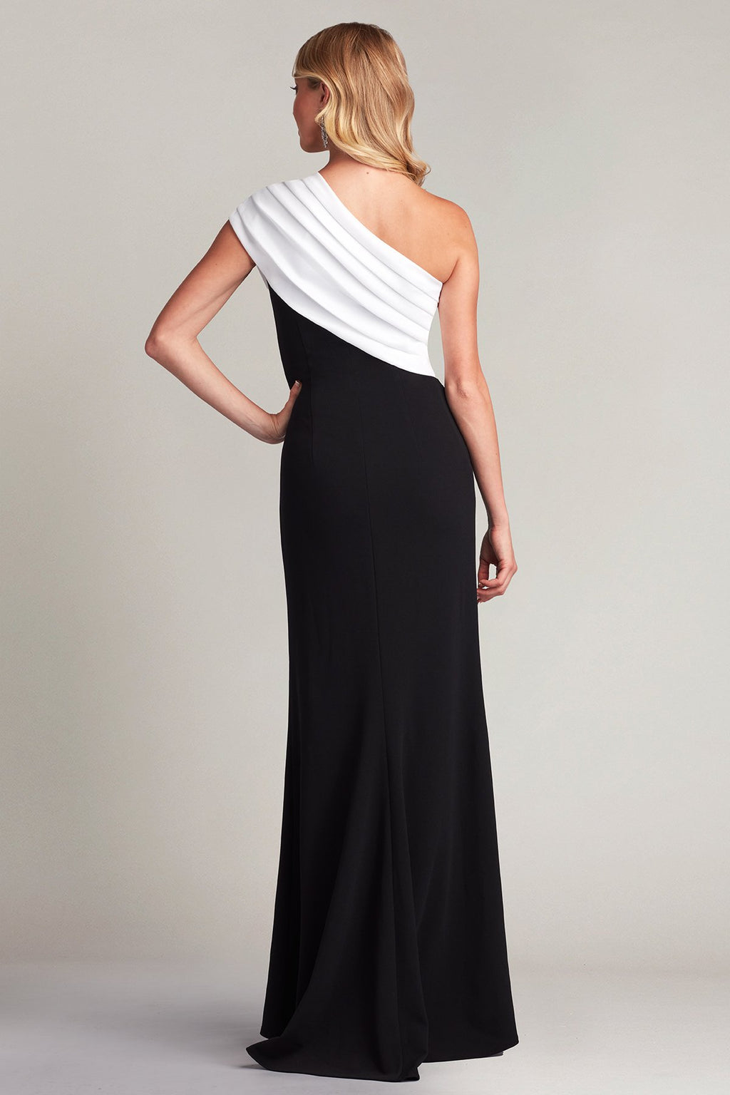 Dunne Twist Drape Gown