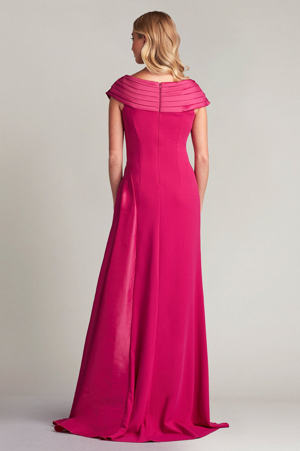 McKenna Draped Sash Gown
