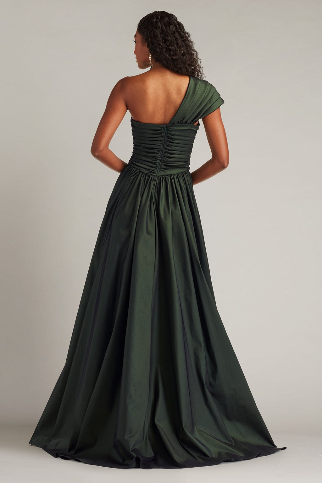 Savar One-Shoulder Gown