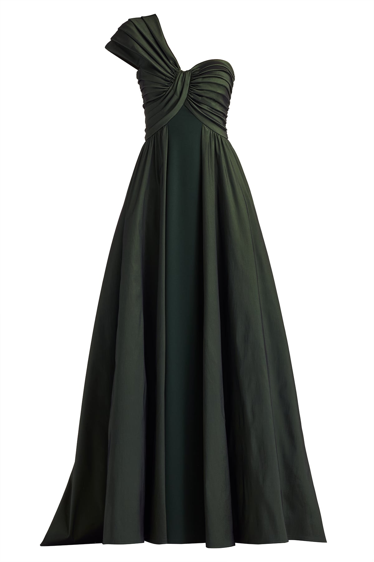 Savar One-Shoulder Gown