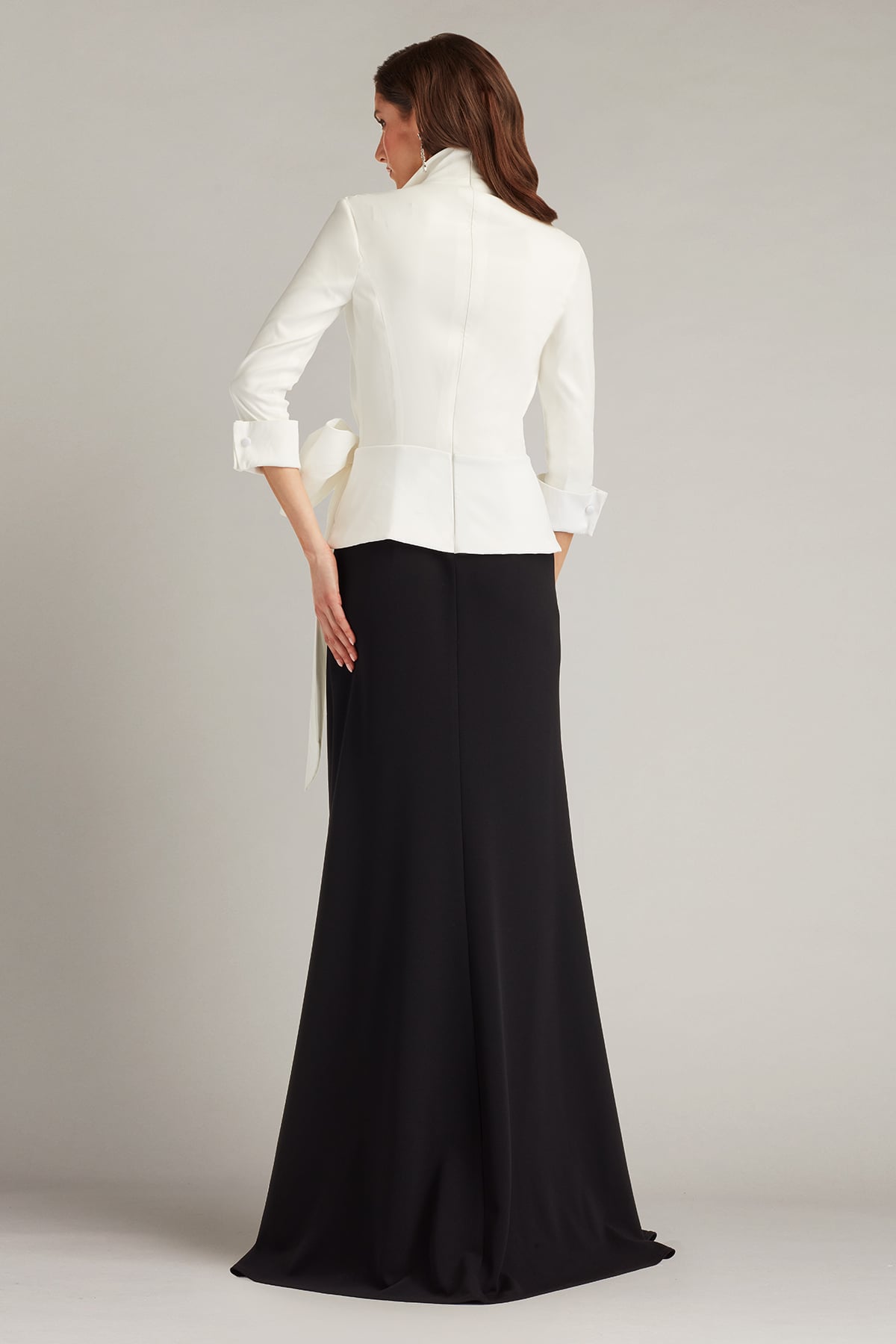 Sarma Wrap Bow Gown