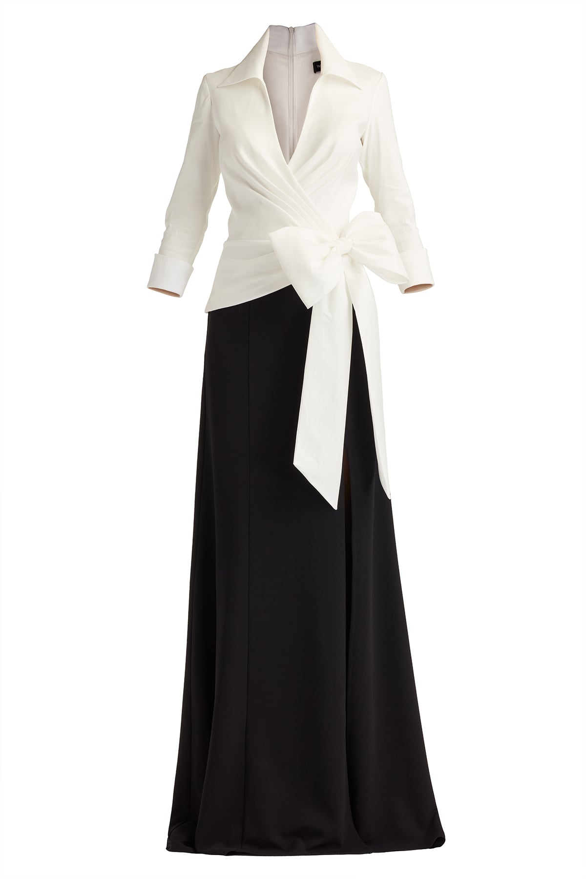 Sarma Wrap Bow Gown