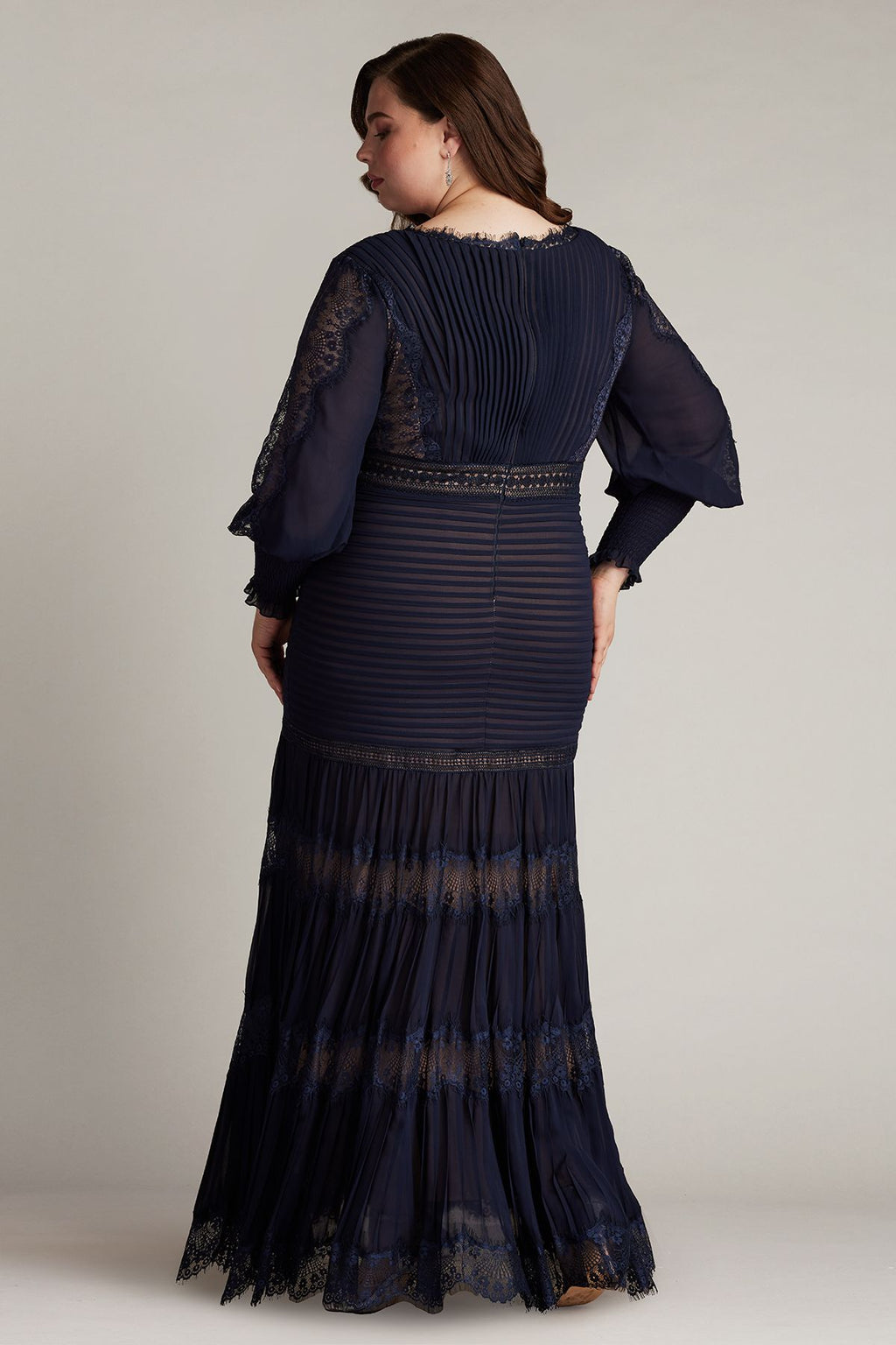 Nyssa Bishop Sleeeve Gown - PLUS SIZE