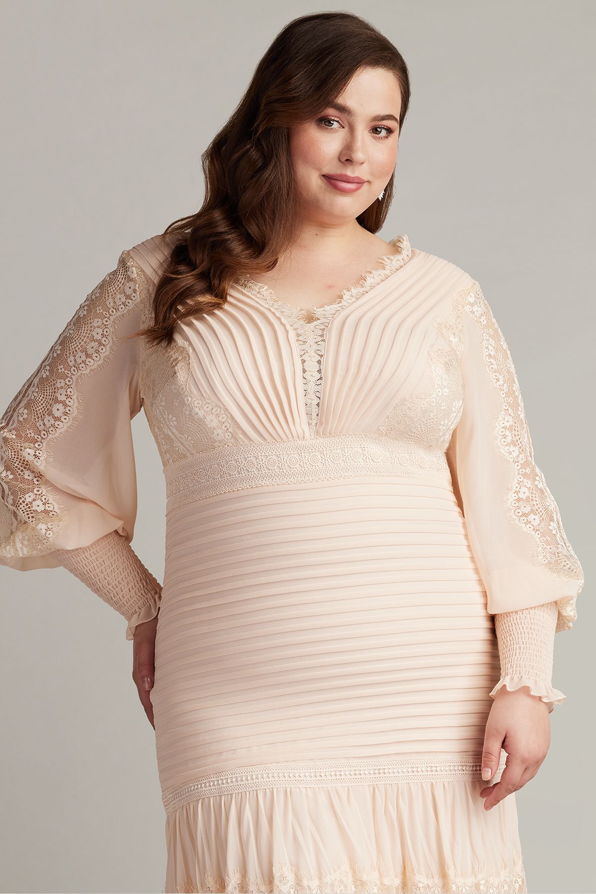 Nyssa Bishop Sleeeve Dress - PLUS SIZE