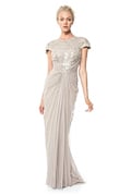 Paillette Lace and Tulle Gown