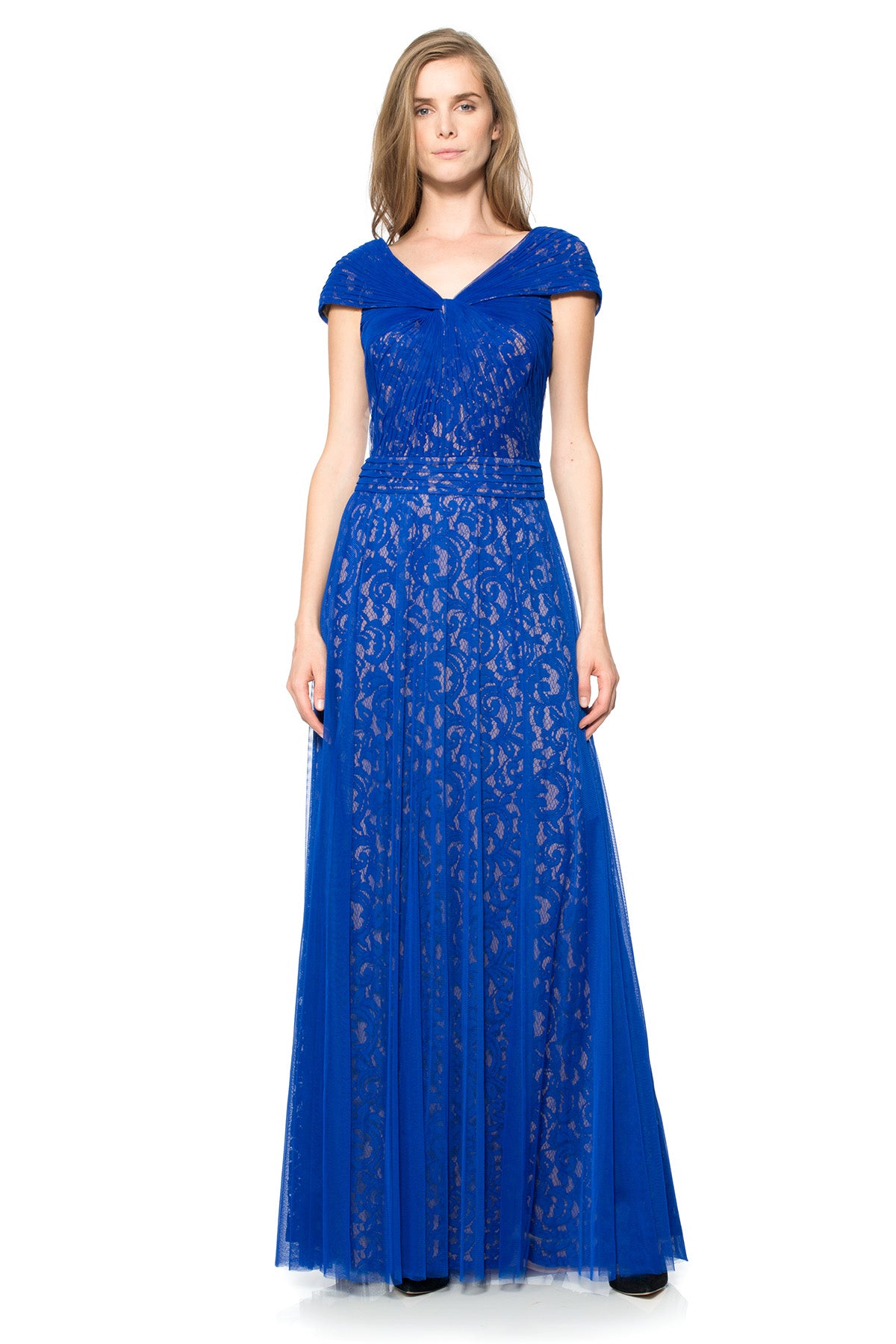 Tulle and Lace Twist Gown