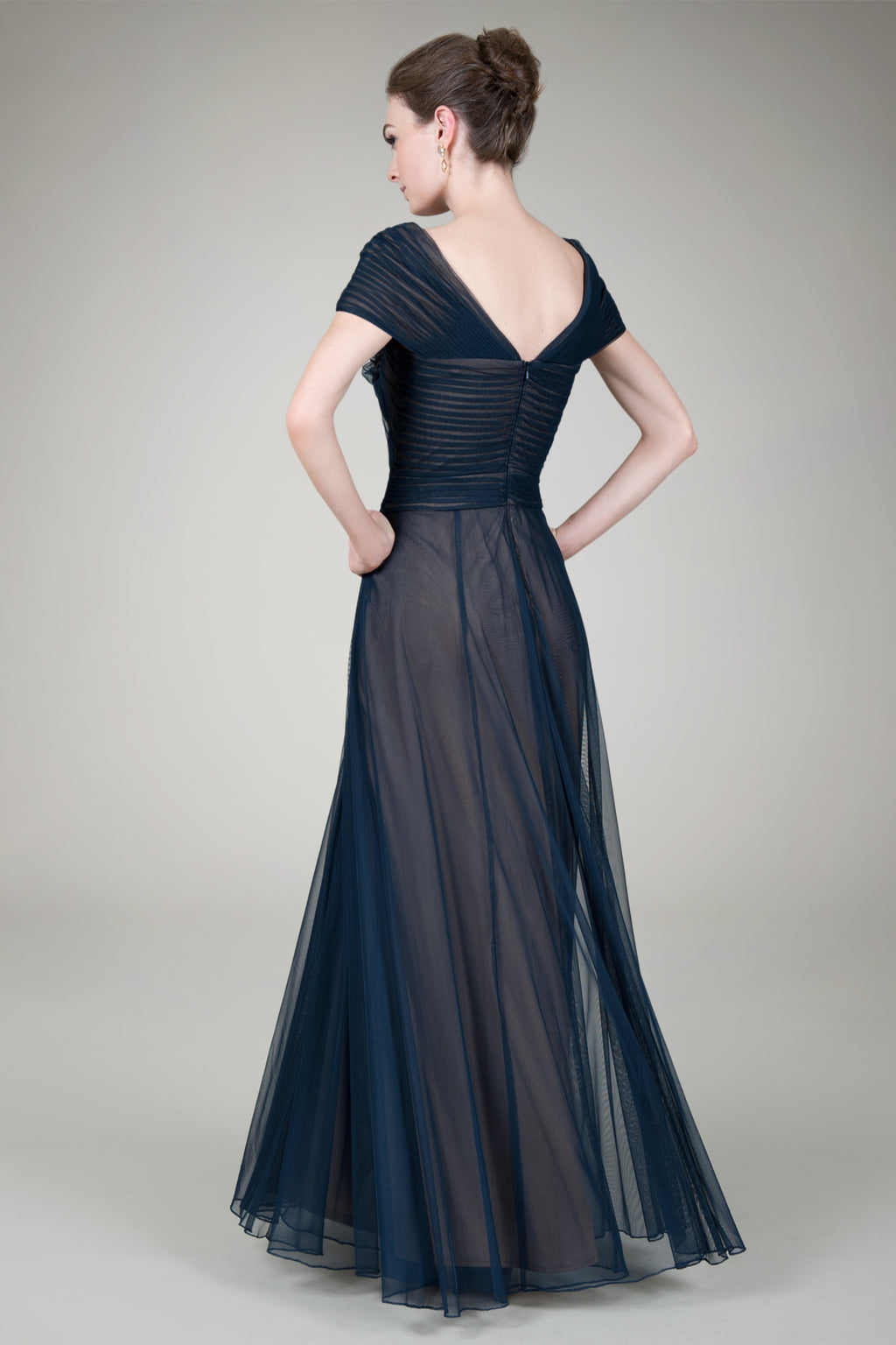 Tulle Twist Gown