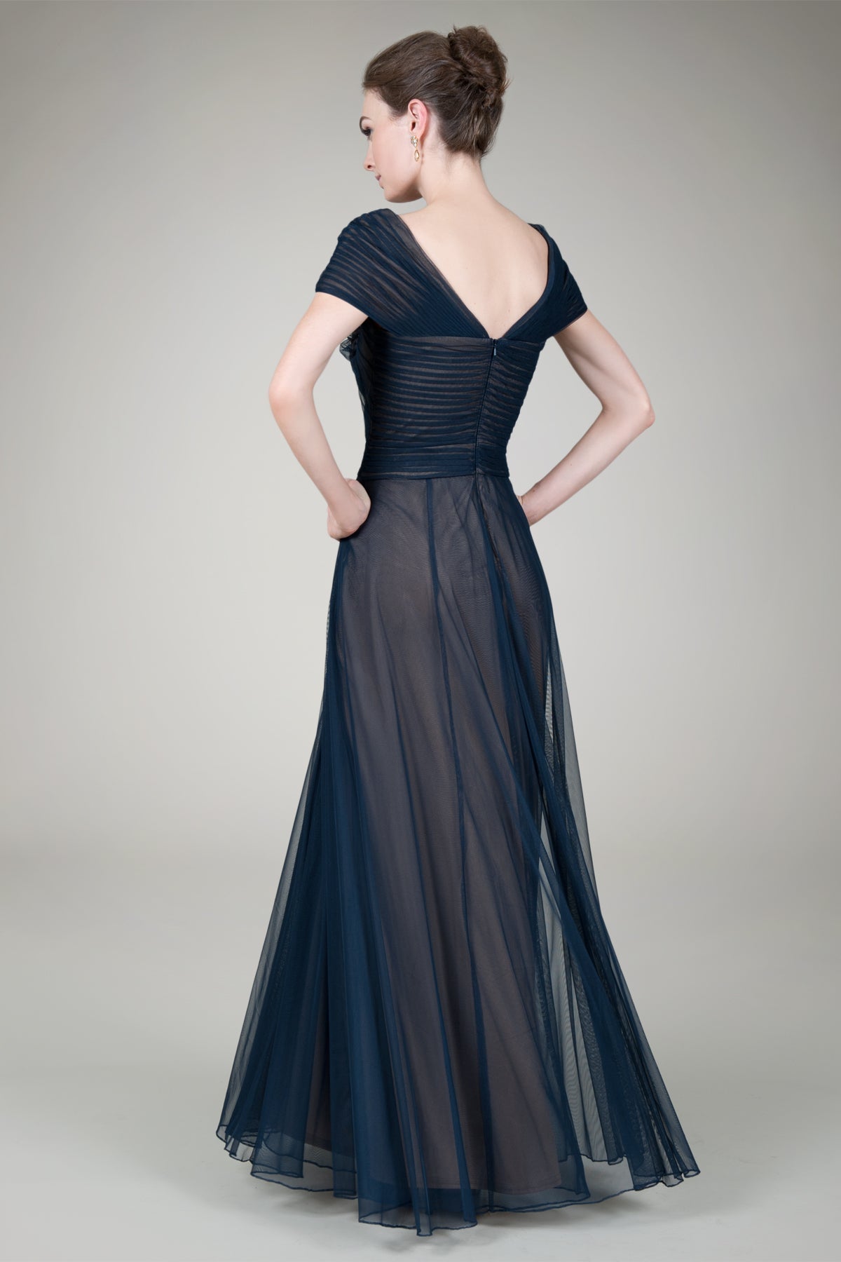 Tulle Twist Gown