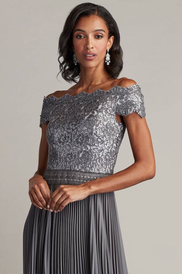 Bode Sequin Embroidered Lace and Tulle Gown – Tadashi Shoji Official Online  Boutique