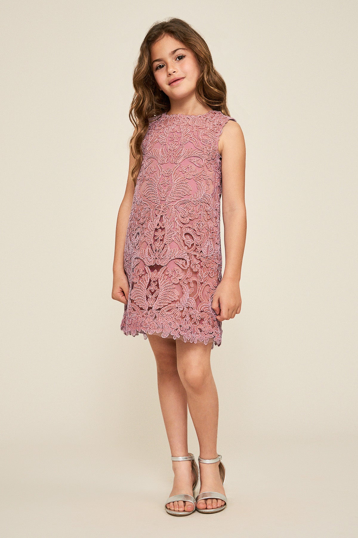 Honeysuckle Corded Embroidery Dress