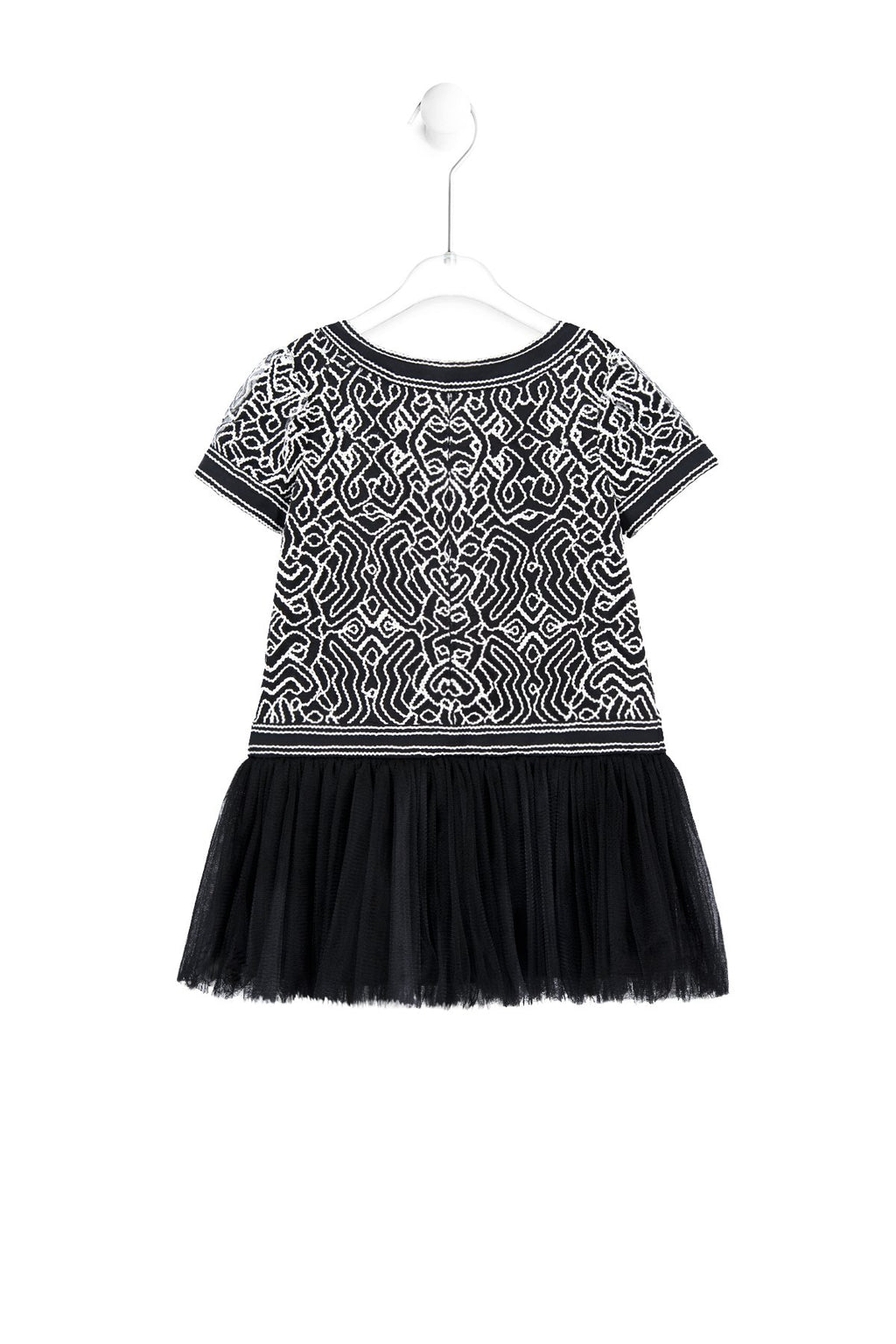 Tadashi Shoji Kids - Raven Tulle Dress 