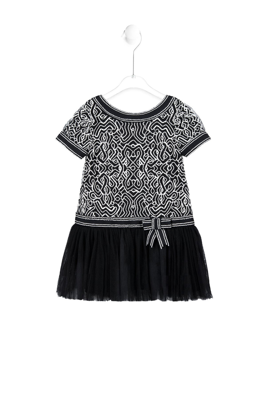 Tadashi Shoji Kids - Raven Tulle Dress 