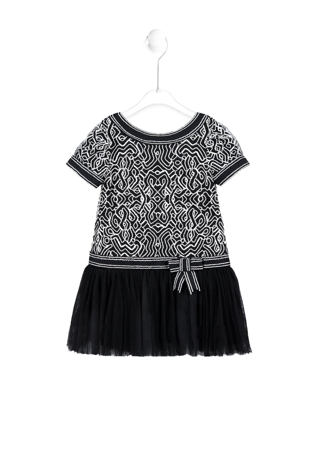 Tadashi Shoji Kids - Raven Tulle Dress 