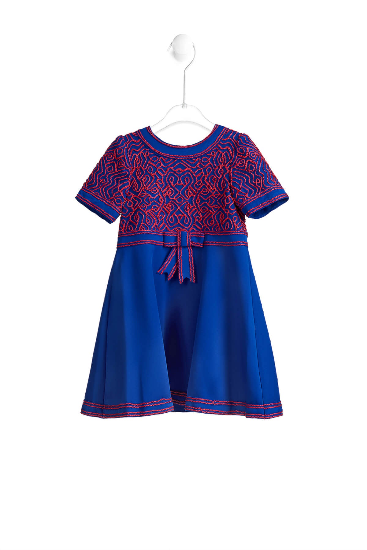 Tadashi Shoji Kids - Wild Blue Yonder Dress