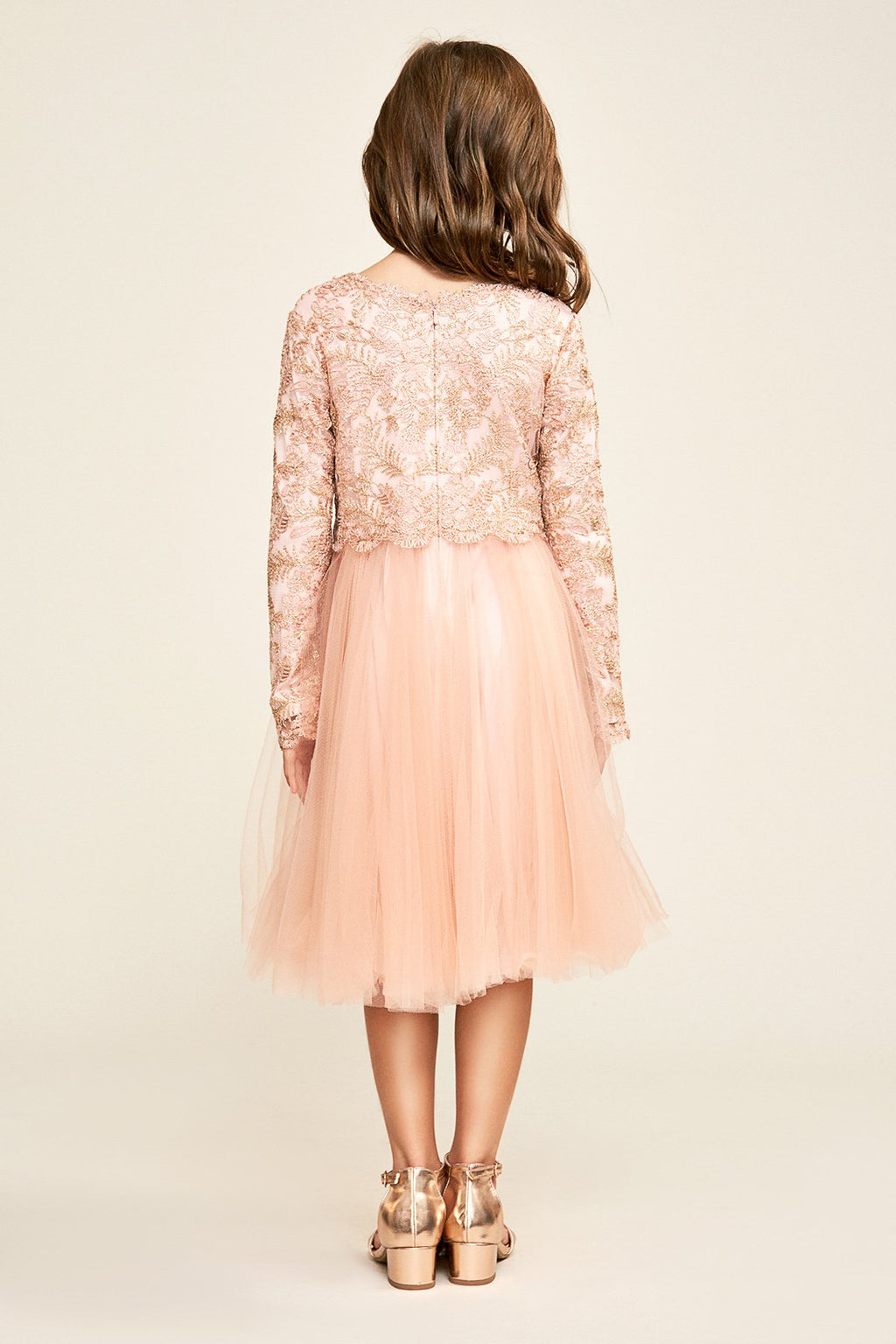 Tadashi Shoji Kids - Timberwolf Dress